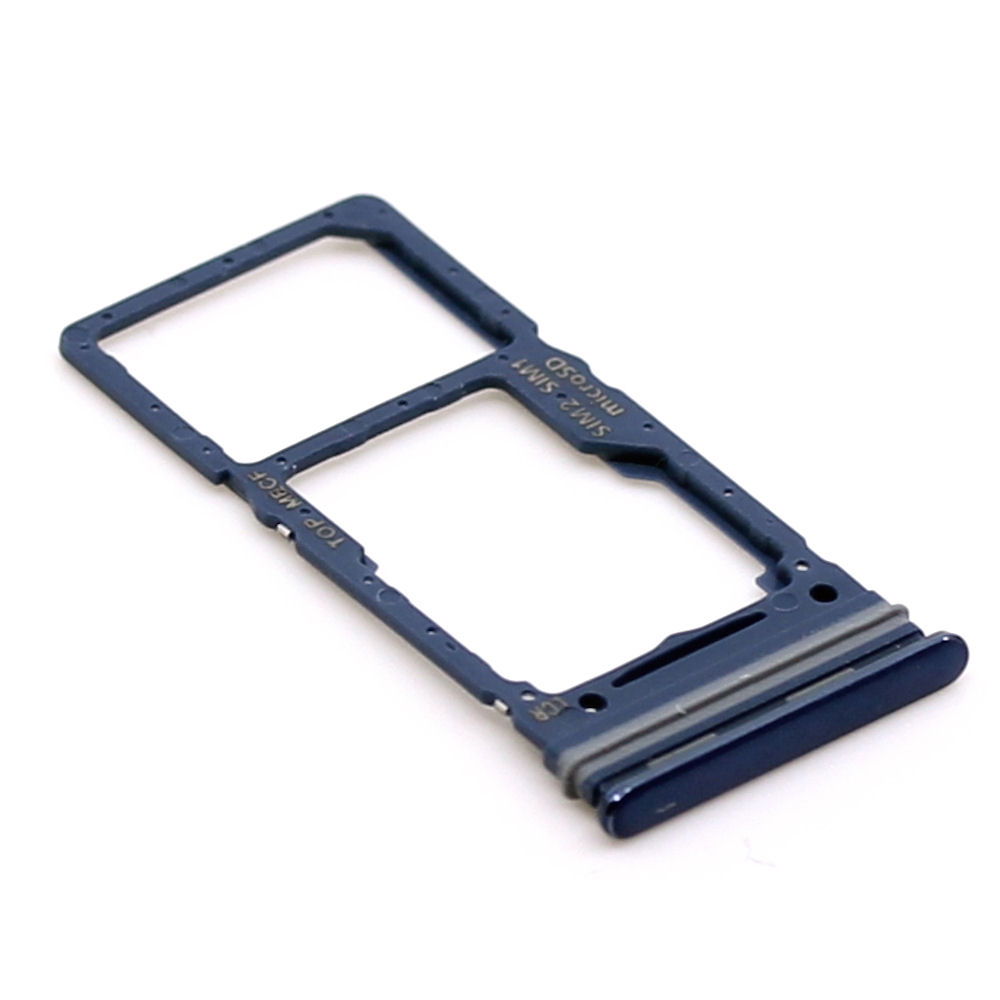 Samsung Galaxy M53 5G SIM1 SIM2 SD Karten Halter blau