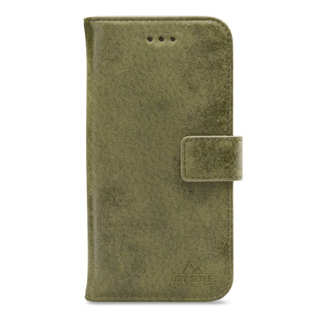 My Style Flex Wallet Apple iPhone 12 Pro Max Hülle Olive