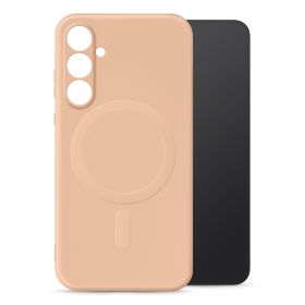 My Style Protective Flex Case Samsung Galaxy S24 Hülle pink Magsafe