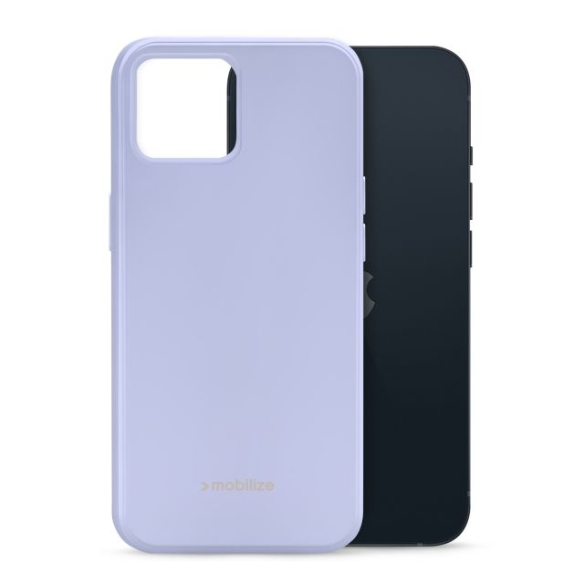 Mobilize Rubber Gelly Case Apple iPhone 13 Hülle Pastel Purple