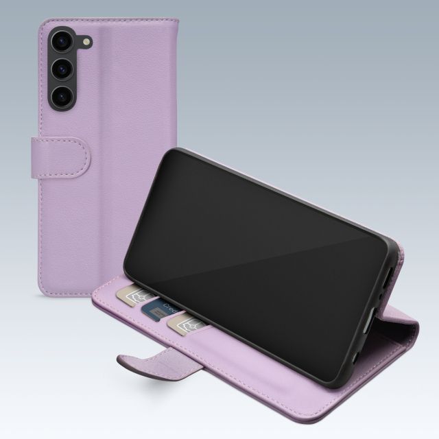 Mobilize Premium Gelly Wallet Book Case Samsung Galaxy S23 Plus 5G Hülle Purple
