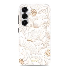 MIO White Roses Case Samsung Galaxy S24/S25 Hülle MagSafe