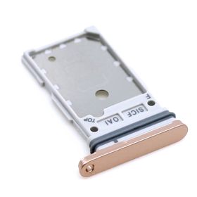 Samsung Galaxy S25/S25 Plus SIM1 SIM2 Karten Halter Pink Gold