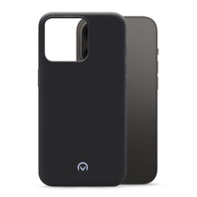 Mobilize Rubber Gelly Case Apple iPhone 14 Pro Hülle Matt schwarz
