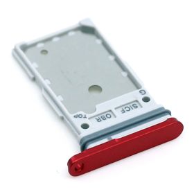 Samsung Galaxy S25/S25 Plus SIM1 SIM2 Karten Halter Coral Red