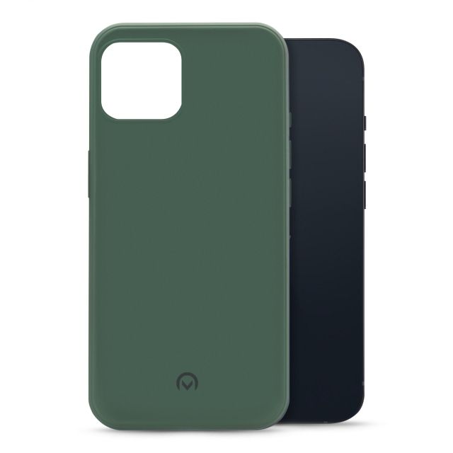 Mobilize Rubber Gelly Case Apple iPhone 13 Hülle Matt grün