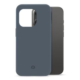 Mobilize Rubber Gelly Case Apple iPhone 15 Pro Hülle Matt blau