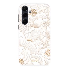 MIO White Roses Case Samsung Galaxy A55 5G Hülle MagSafe