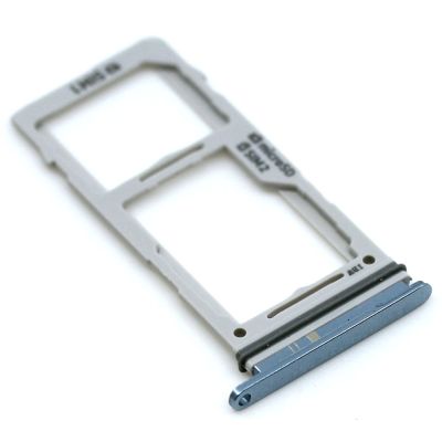 Samsung Galaxy S10 SIM1 SIM2 MicroSD Kartenhalter blau