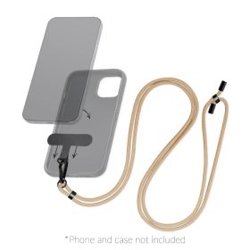 Mobilize Nylon Lanyard Handykette Umhängeband Sand