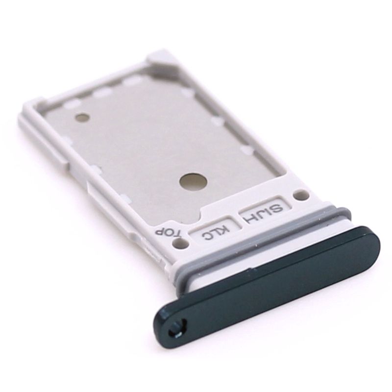 Samsung Galaxy S22 Ultra SIM1 SIM2 Karten Halter grün