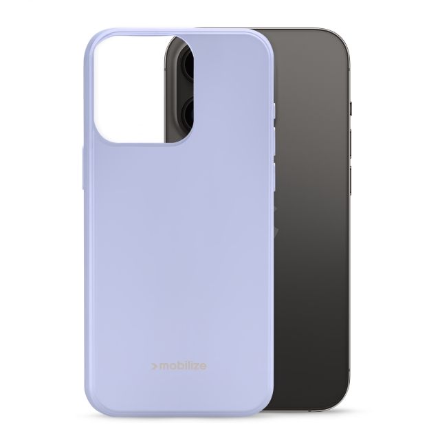 Mobilize Rubber Gelly Case Apple iPhone 14 Pro Hülle Pastel Purple