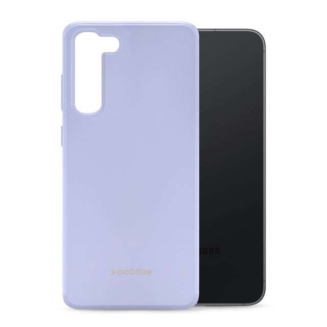 Mobilize Rubber Gelly Case Samsung Galaxy S23 Plus Hülle Pastel Purple