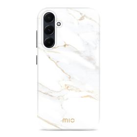 MIO White Marble Case Samsung Galaxy A55 5G Hülle MagSafe