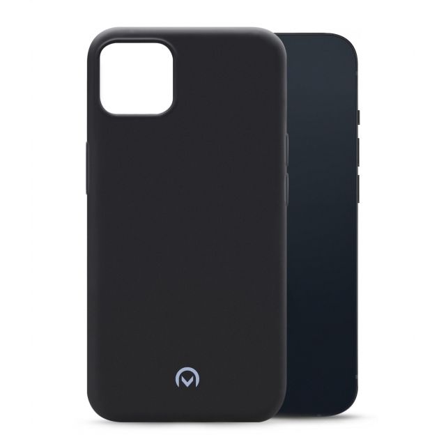 Mobilize Rubber Gelly Case Apple iPhone 13 Mini Hülle Matt schwarz