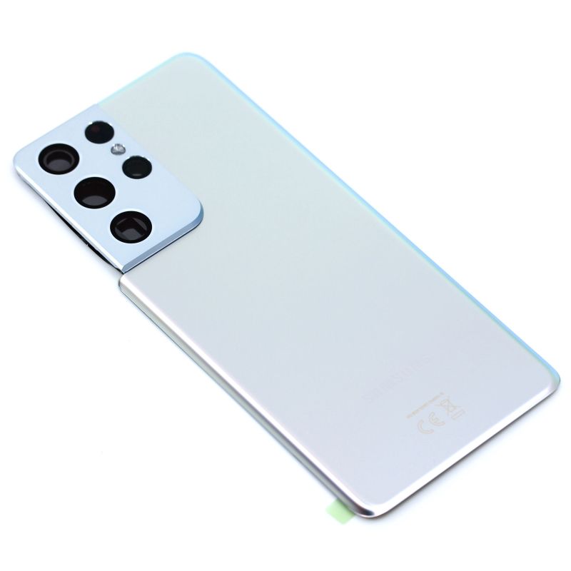 Samsung Galaxy S21 Ultra Akkudeckel silber Backcover