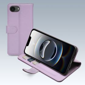 Mobilize Premium Gelly Wallet Book Case Apple iPhone 16e Hülle purple